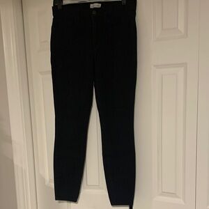 LOFT Women's Classic Black Skinny Jeans